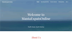 Desktop Screenshot of mantaexpatsonline.com